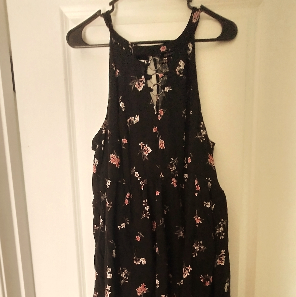 Torrid floral high low dress